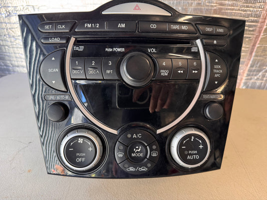 Mazda RX8 series one stereo unit